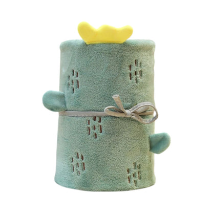 Kids animal fleece blanket