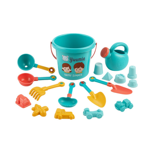 Yuumie 18-piece sand toy set