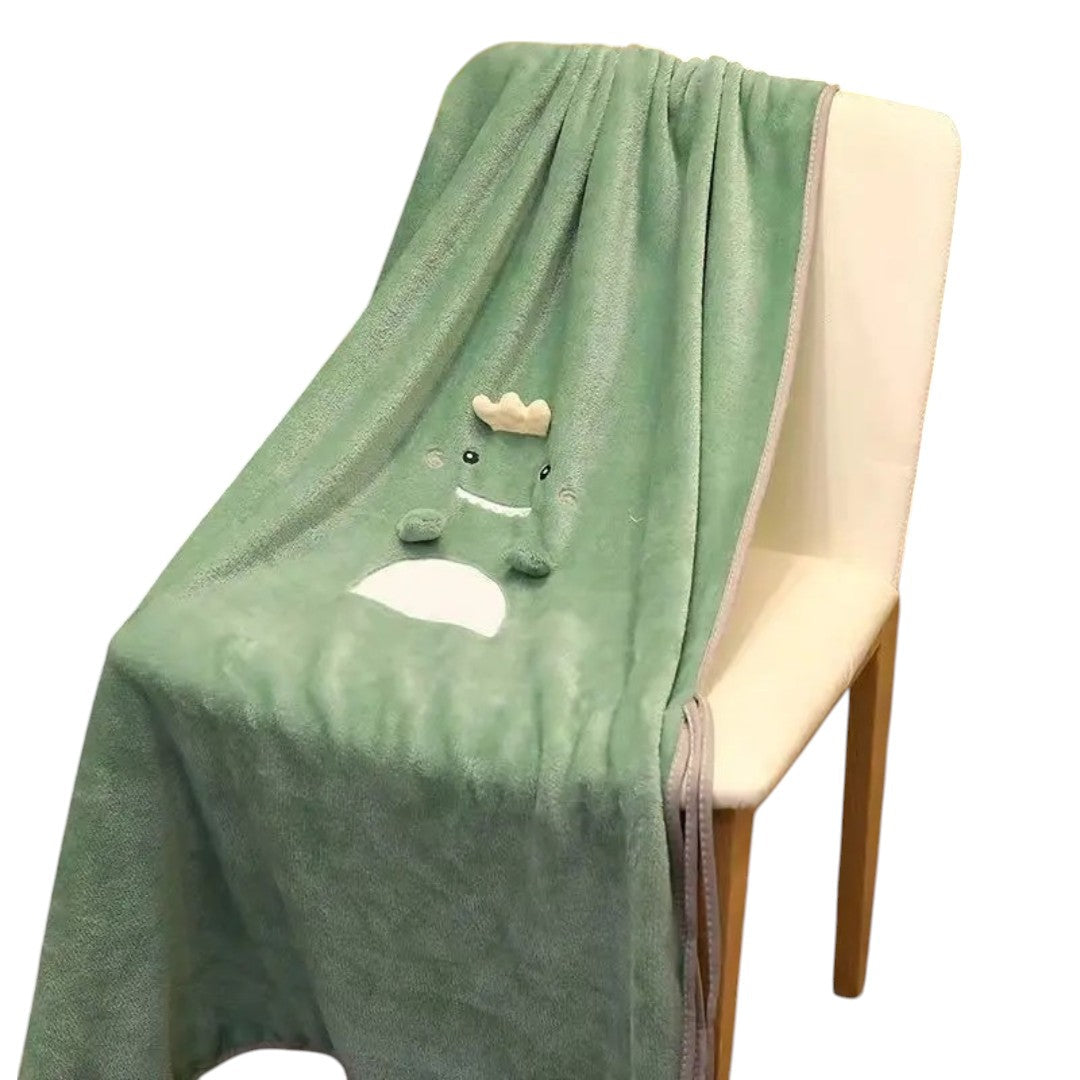 Kids animal fleece blanket