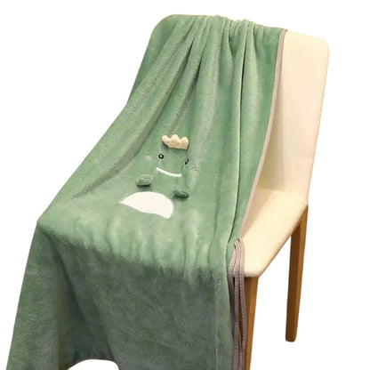 Kids animal fleece blanket