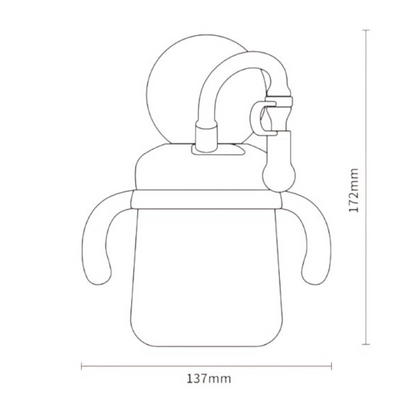 Magic whale cup Drinking becomes a game